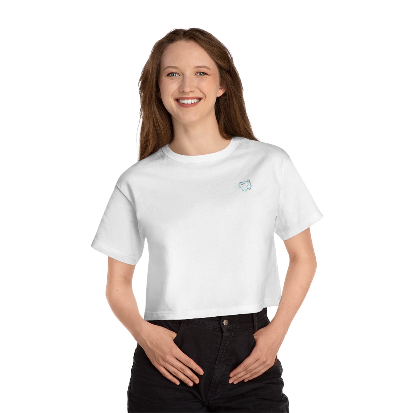 Rabbite x Champion Cropped T-Shirt