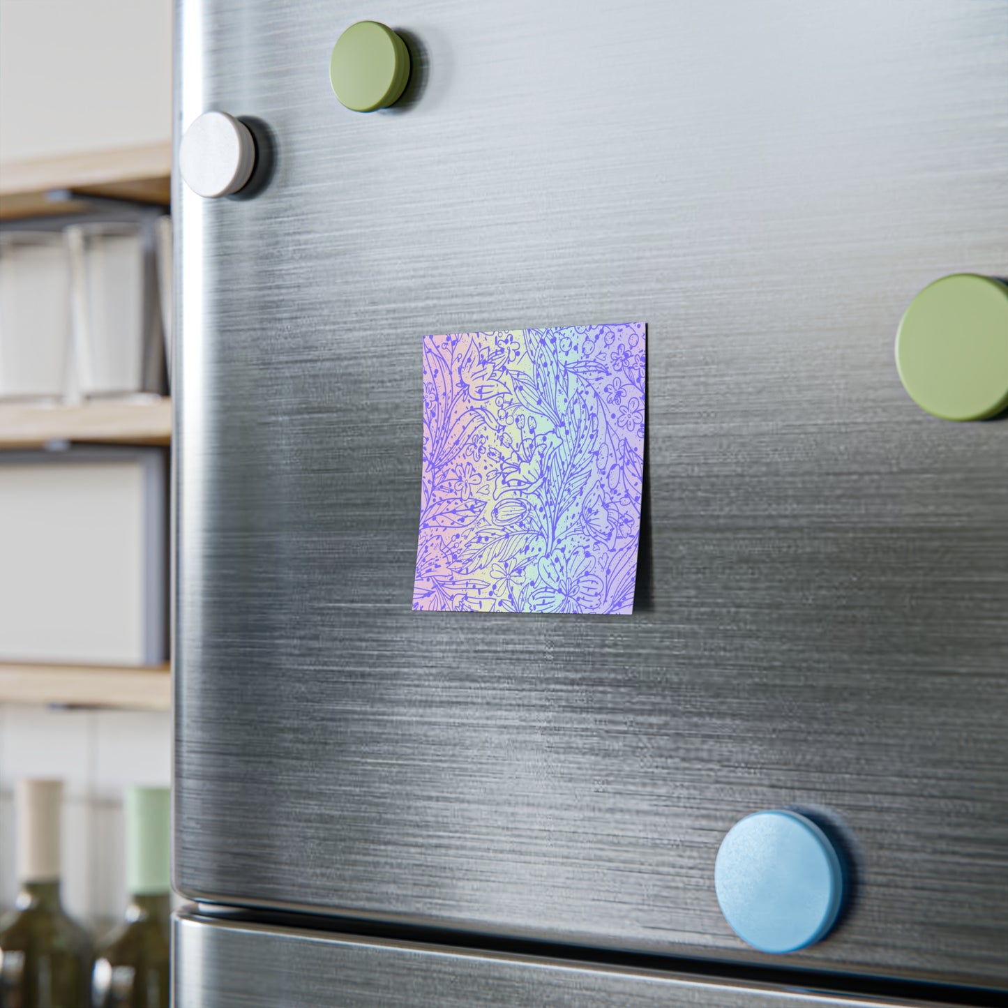 Flora Irridescent Post-it® Note Pads – Colorful Sticky Notes for Planning & Reminders
