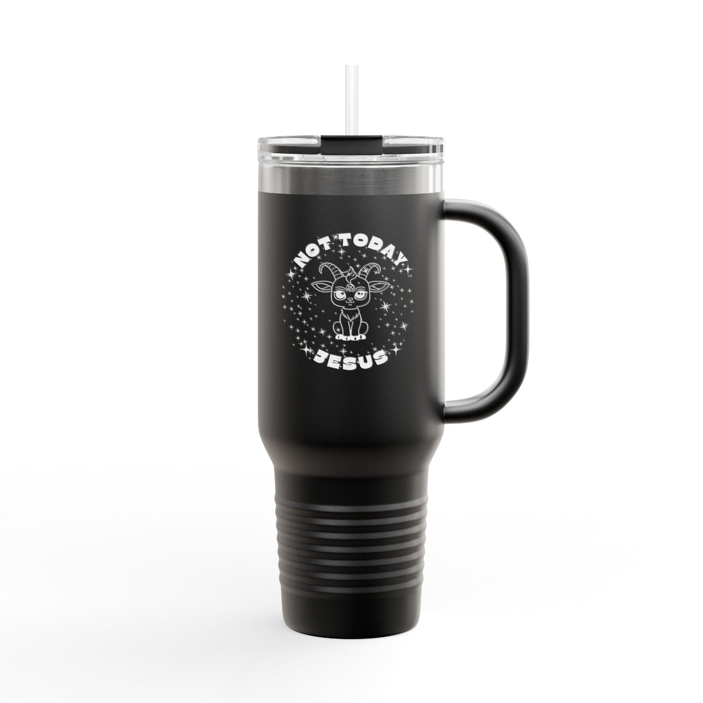Not Today Jesus - Polar Camel Insulated Travel Mug - 40oz - Perfect for Coffee Lovers