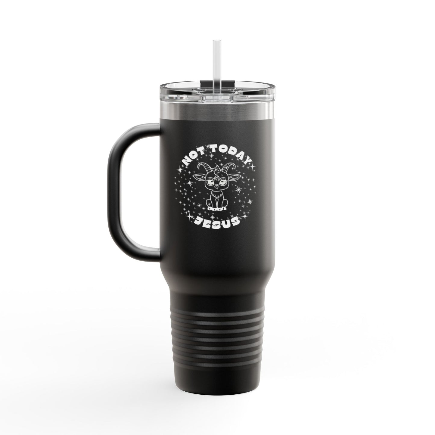 Not Today Jesus - Polar Camel Insulated Travel Mug - 40oz - Perfect for Coffee Lovers