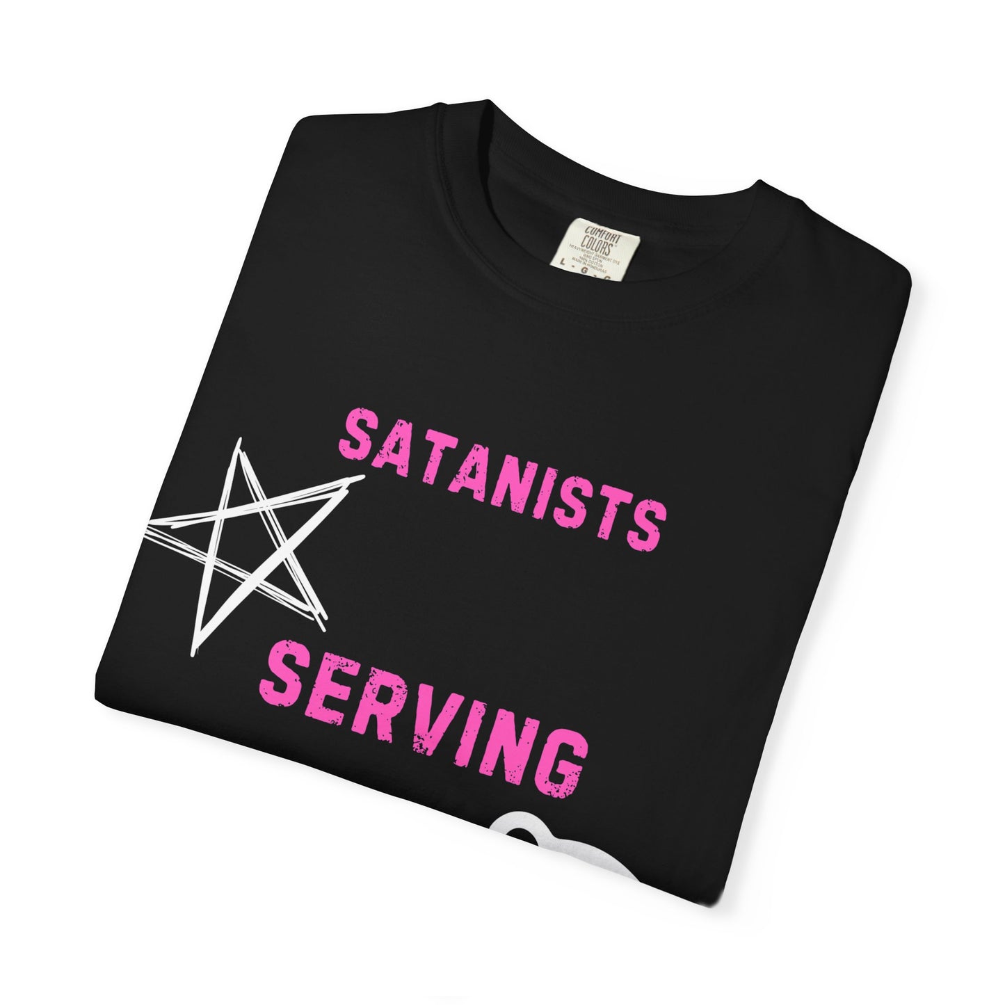 Satanists Serving Slit Graphic T-Shirt