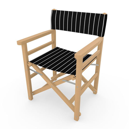 Pinstripe Director's Chair