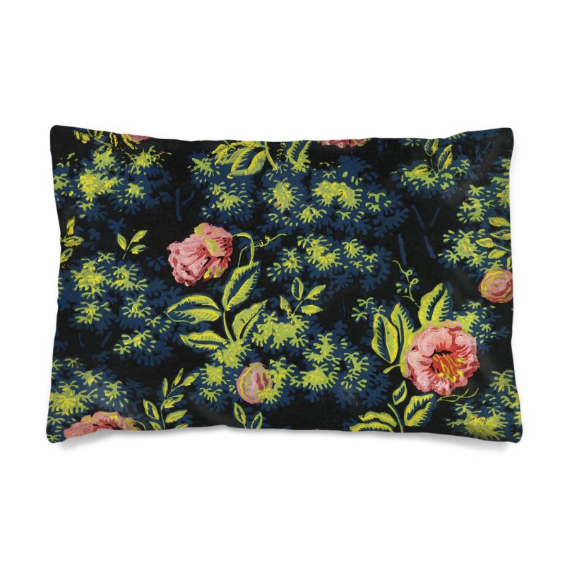 Moon Garden Silk Pillow Case