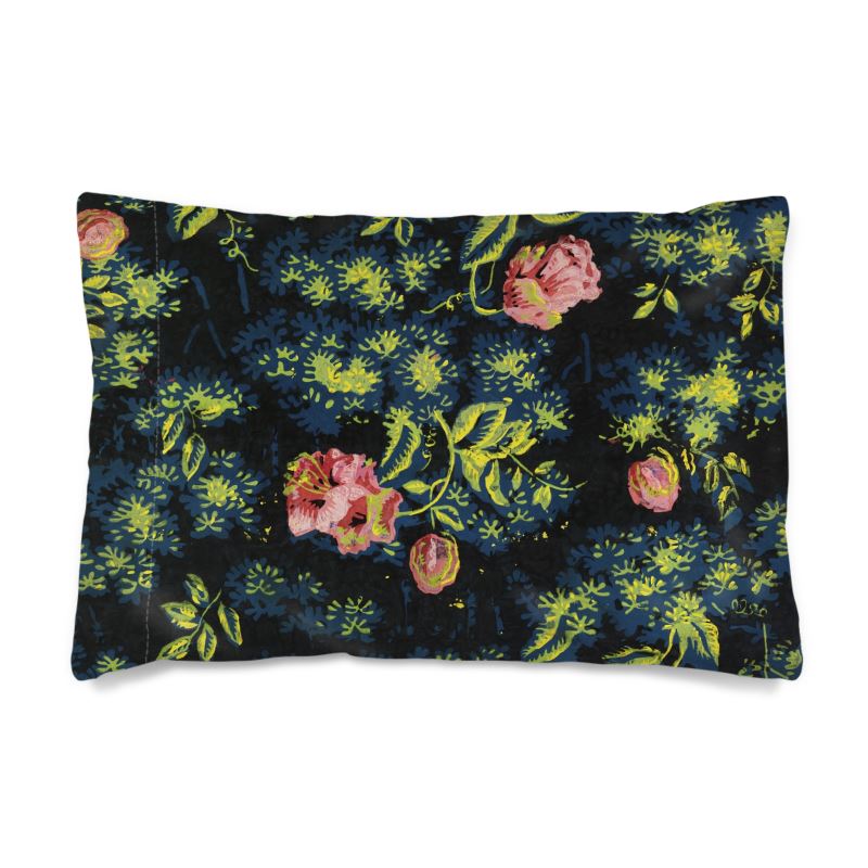 Moon Garden Silk Pillow Case