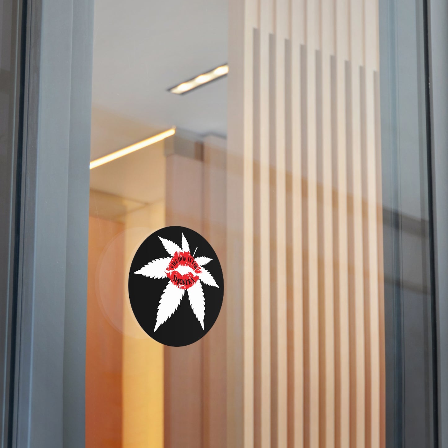 Virginia is For Smokers Round Sticker