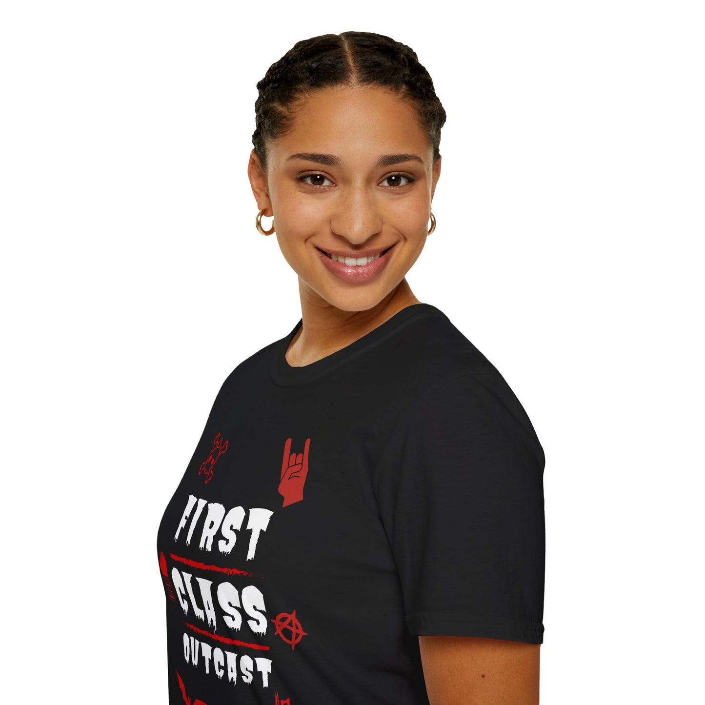 'First Class Outcast' T-Shirt